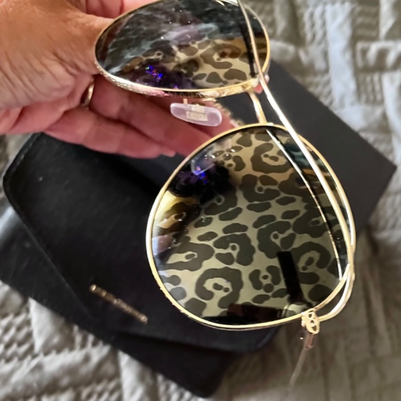 Dolce&gabbana sunglasses leopard print aviators - Picture 3 of 4